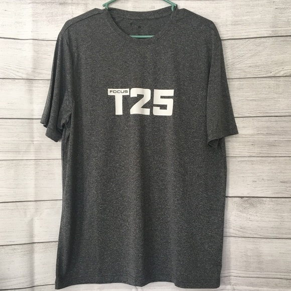 Beachbody Other - NWOT Mens LargeTee Beachbody T25 Heather Gray